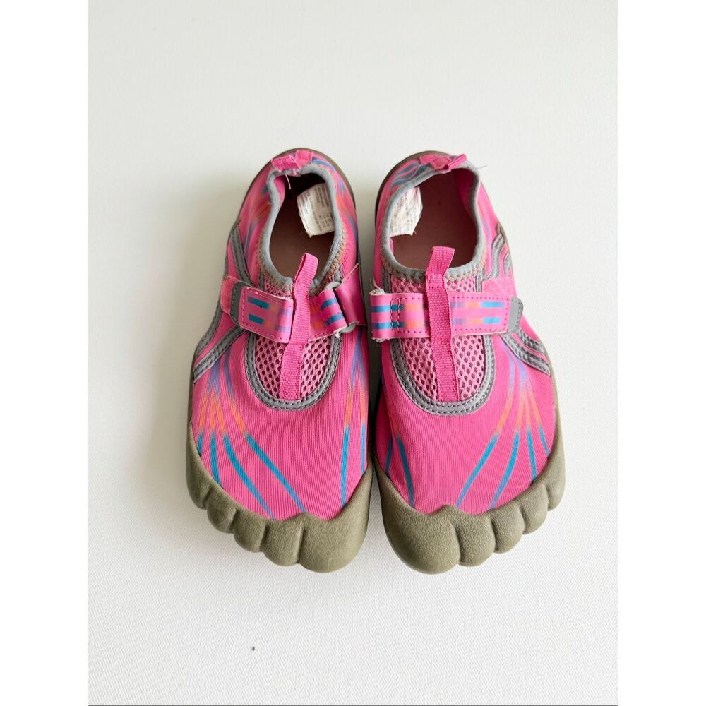 Op Size 2/3 Youth Girls Pink Water Sandals Running Molded Toes